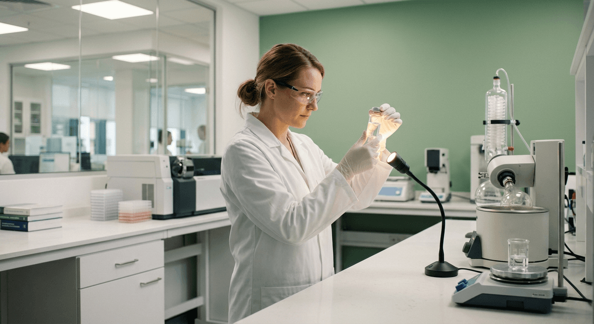 Pharmaceutical research laboratory
